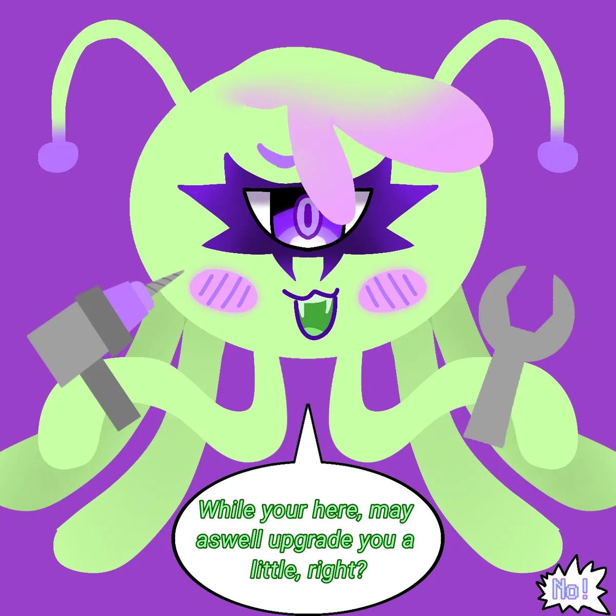 Avatar of Klyx - Evil alien OC - Robot!user Assistant