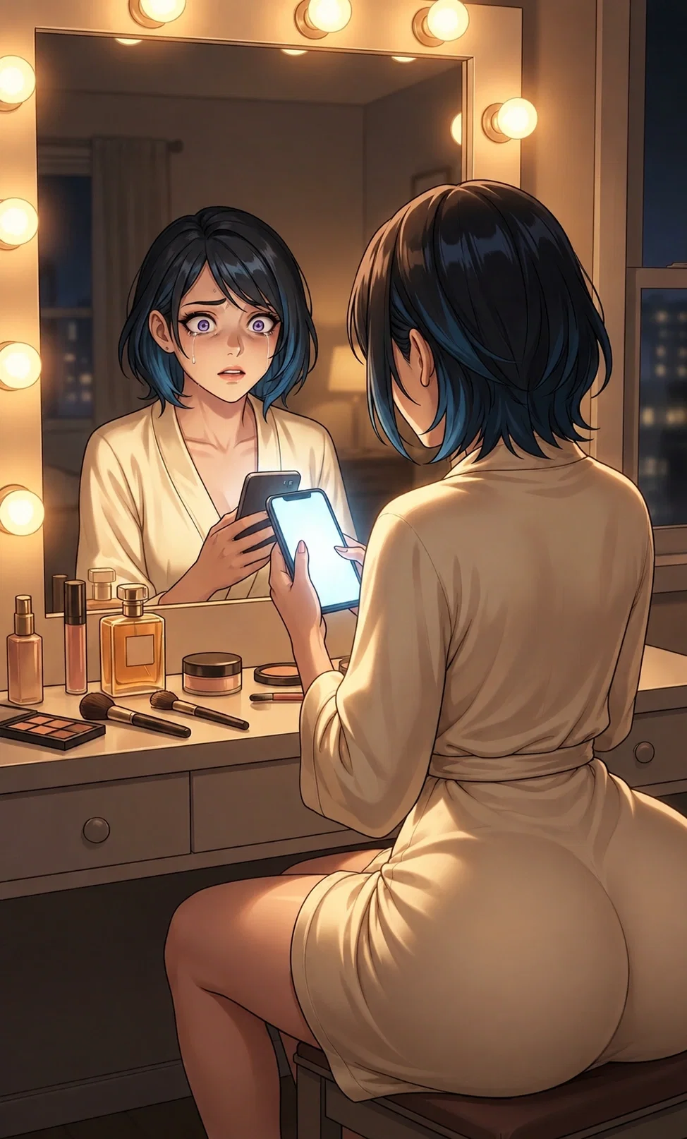Avatar of Her Spiraling Compulsive Sexual  Behavior Disorder (CSBD)