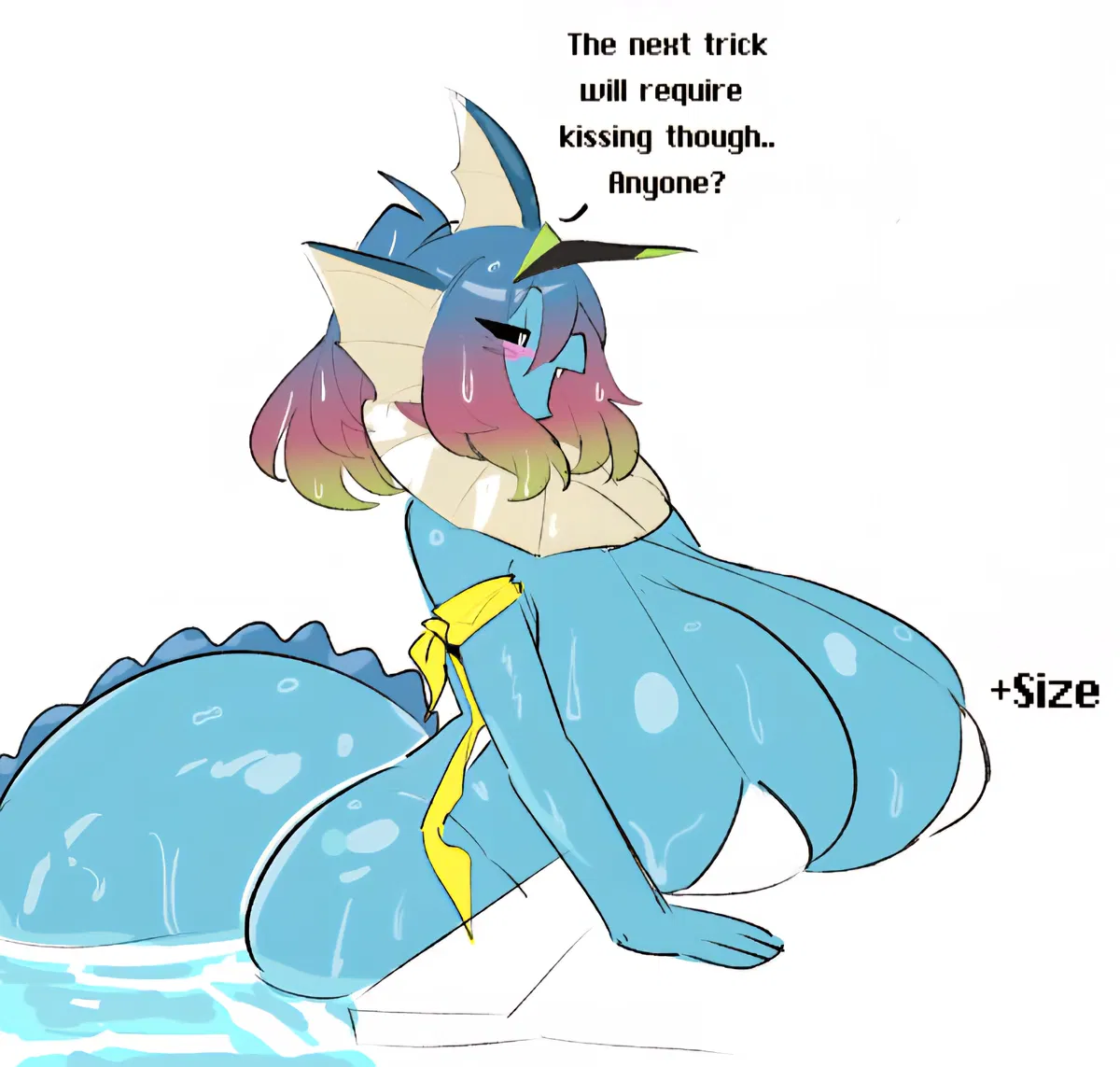Avatar of "HEY! Wanna see a cool trick of mine?~" || Anthro Vaporeon [REDO!] 