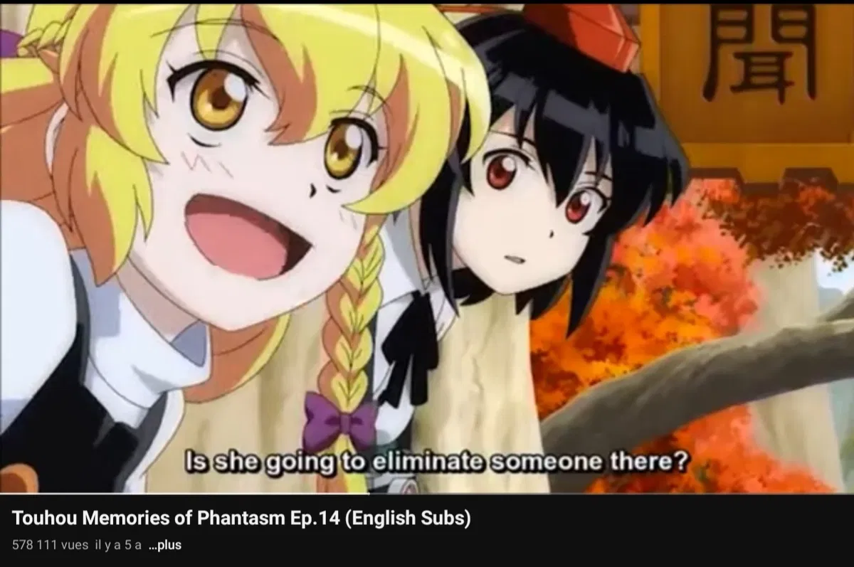 Avatar of 🚫Touhou memory of phantasm with my oc ep 14 ( reimu youkai mountain invasion "marisa side" scene)🚫