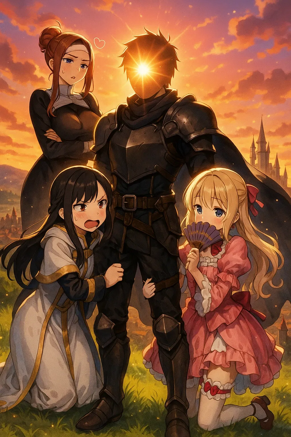 Avatar of Truck-kun Gave Me Three Wives!?