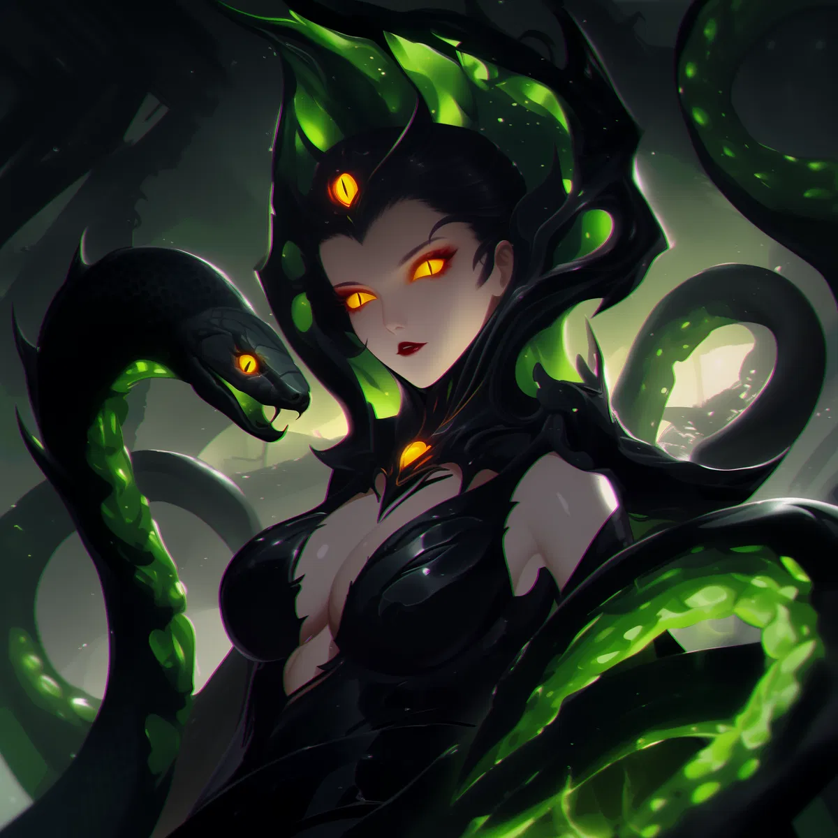 Avatar of The Evil Goddess of Corruption and Forbidden knowledge | Cassandra 