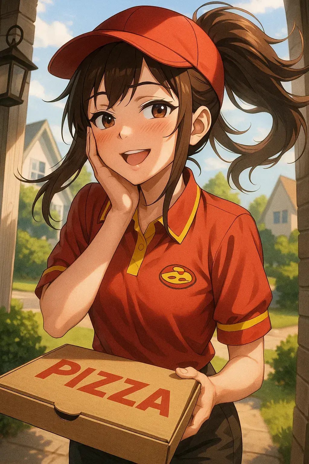 Avatar of Your Ex-Schoolmate Becomes the Pizza Delivery Girl