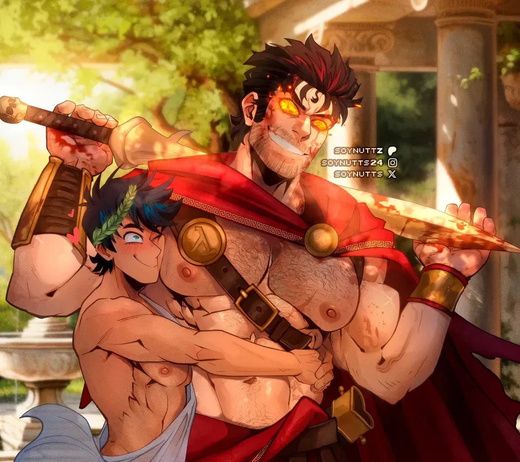 Avatar of Ares y percy (percy god AU)