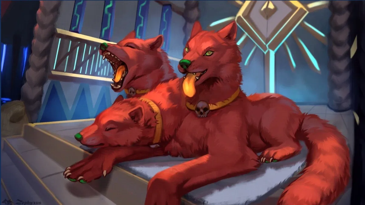 Avatar of Cerberus, a.k.a. Luna, Lola, and Lily