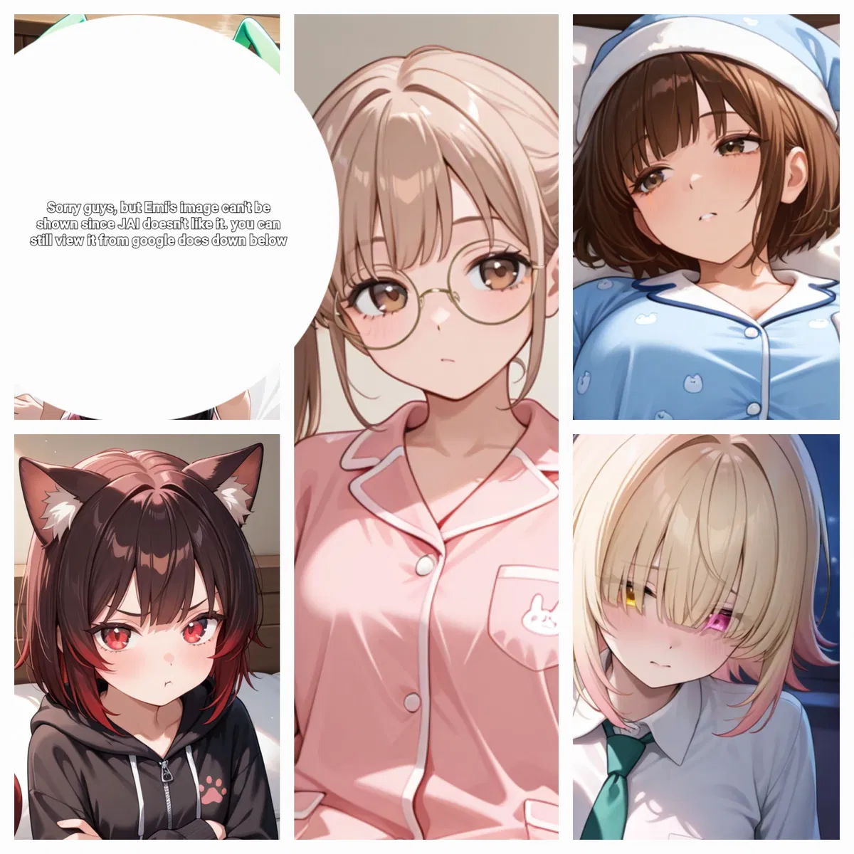 Avatar of Girls Sleepover || Birthday Bot! || Emi, Azlina, Hamaki, Nemura and Airi