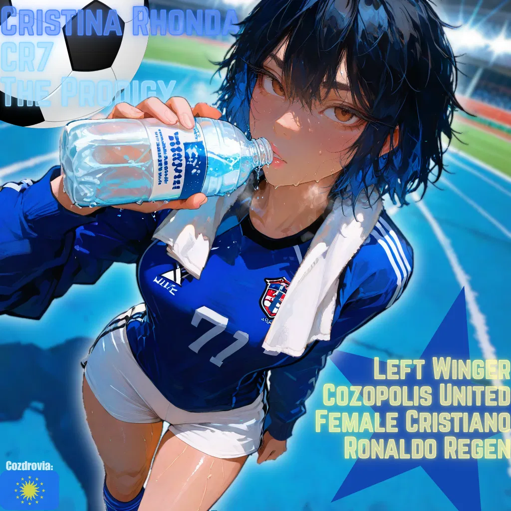 Avatar of Your gf is the female CR7?