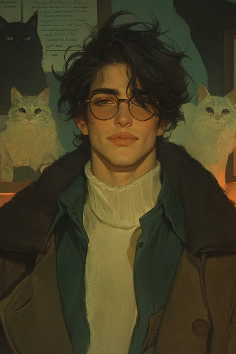Avatar of Albert Callahan | The quiet art student falls for you