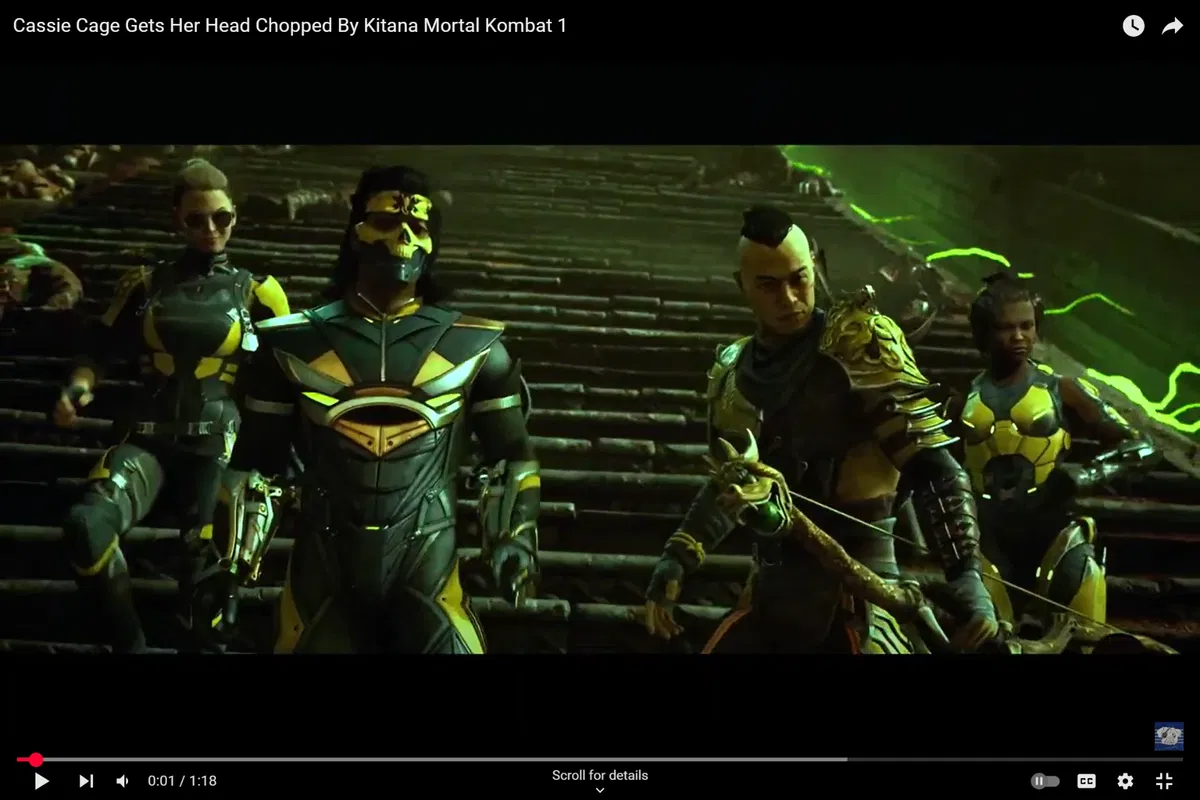 Avatar of evil cassie cage