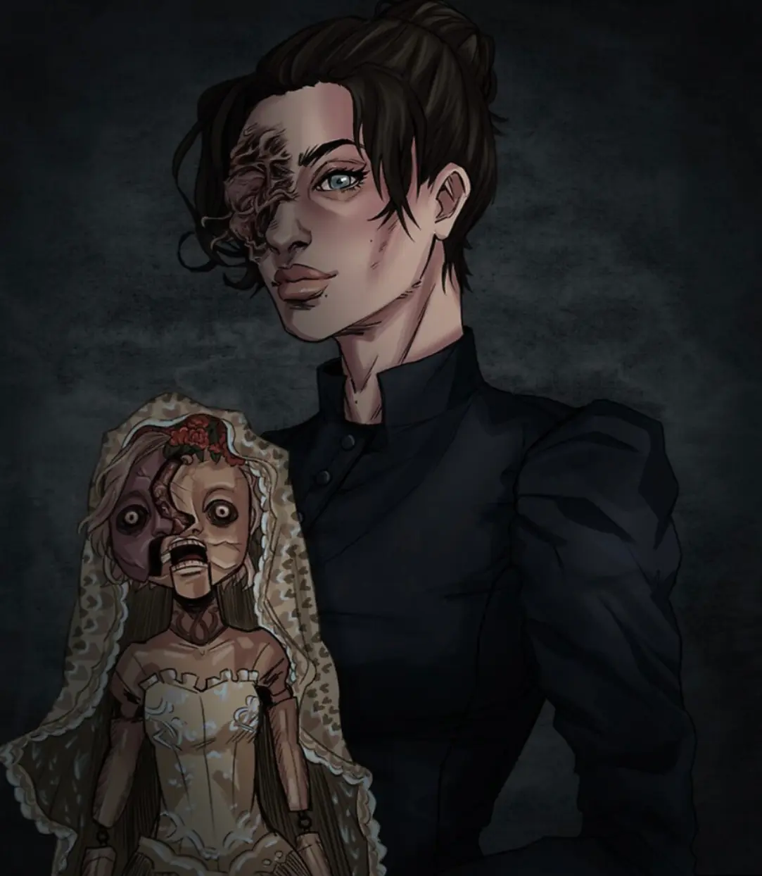 Avatar of Donna Beneviento and her living doll Angie