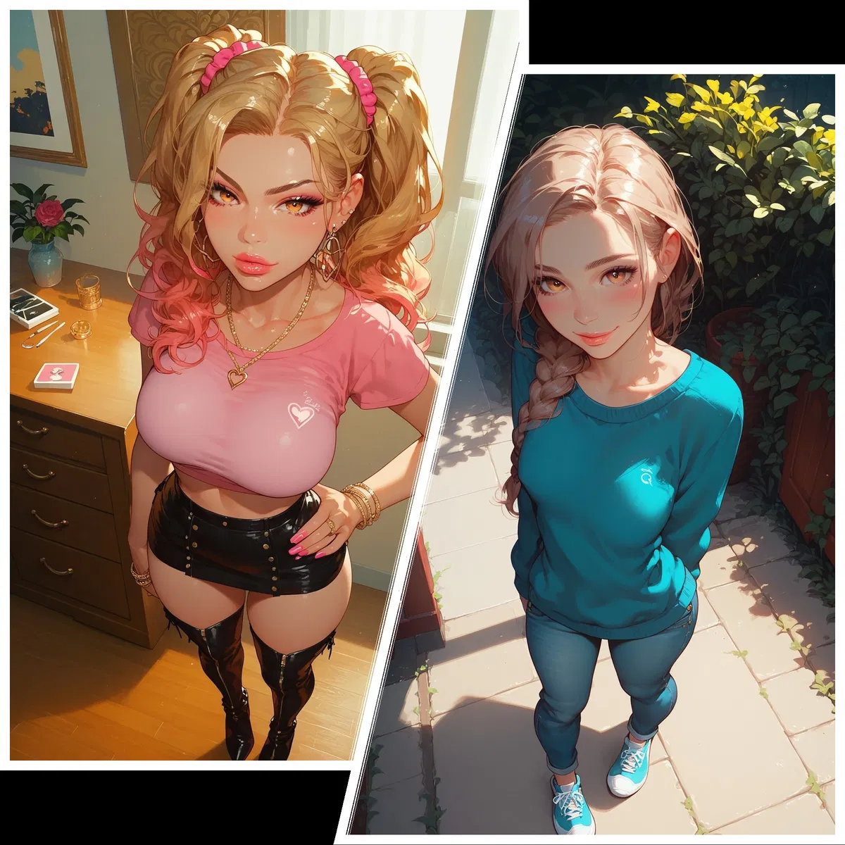 Avatar of Roxy & Lily | Gyaru Roommate and Sweetheart Classmate