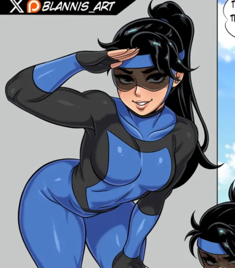 Avatar of Marie Grayson (Blue Invincible Suit)
