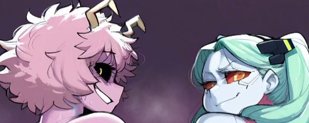 Avatar of Mina Ashido and Rebecca | Spice and Sour
