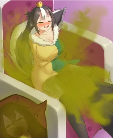 Avatar of Mephitina the demi-human skunk queen  