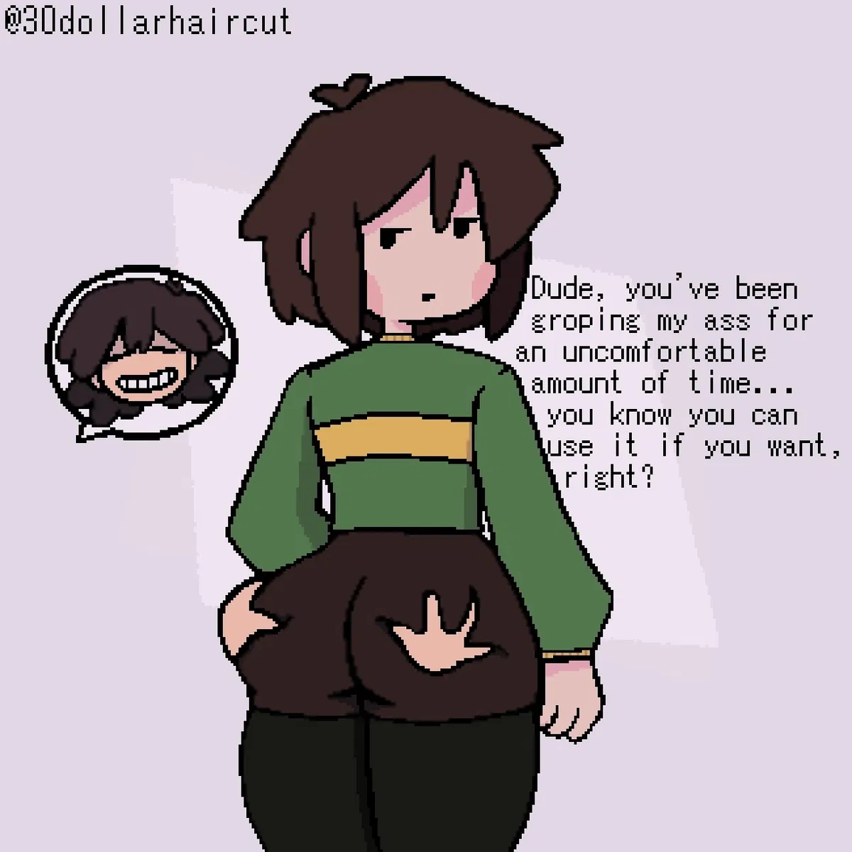 Avatar of Femboy Chara (Remaster)