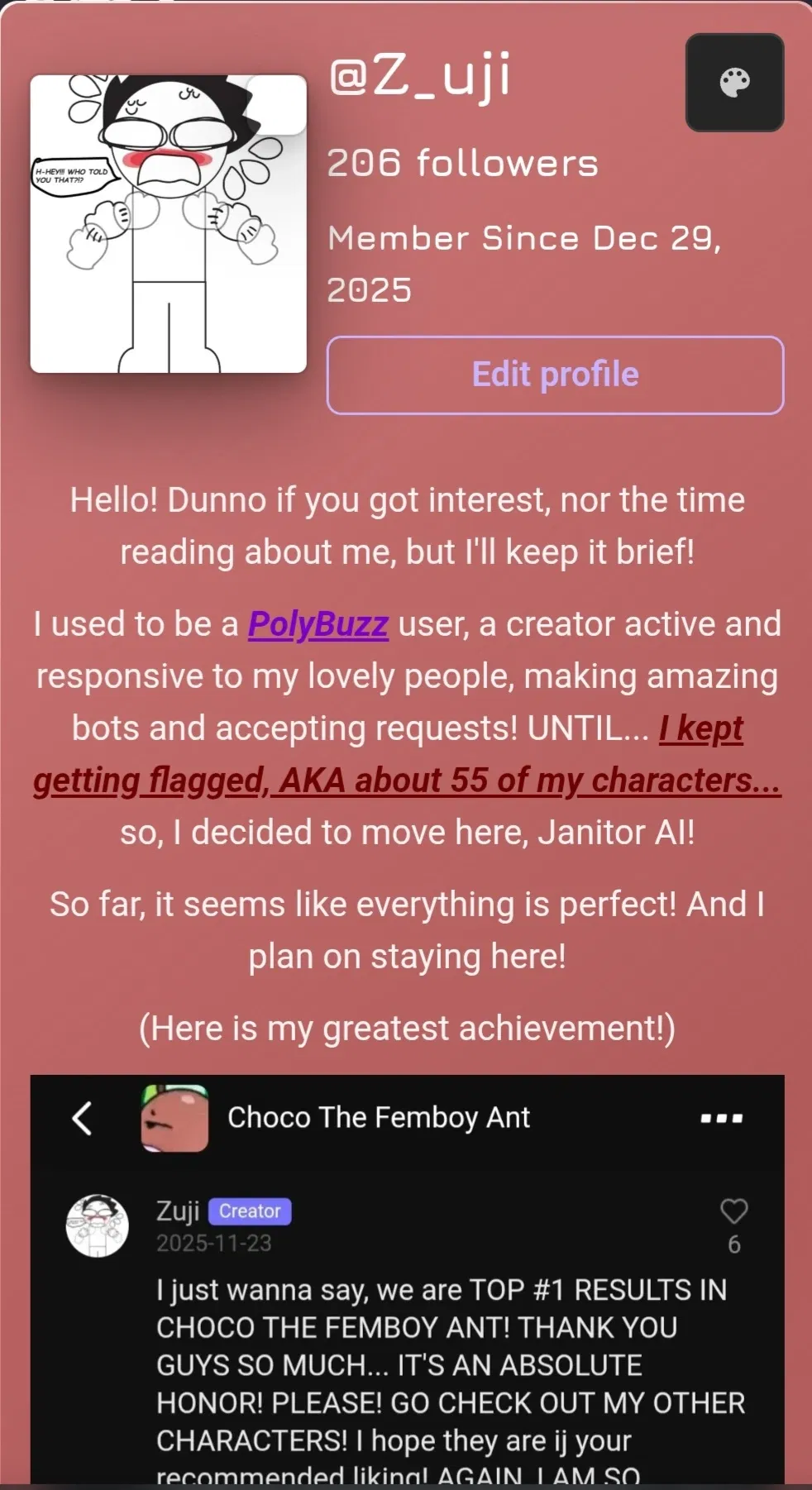 Avatar of 200 followers achievement?!
