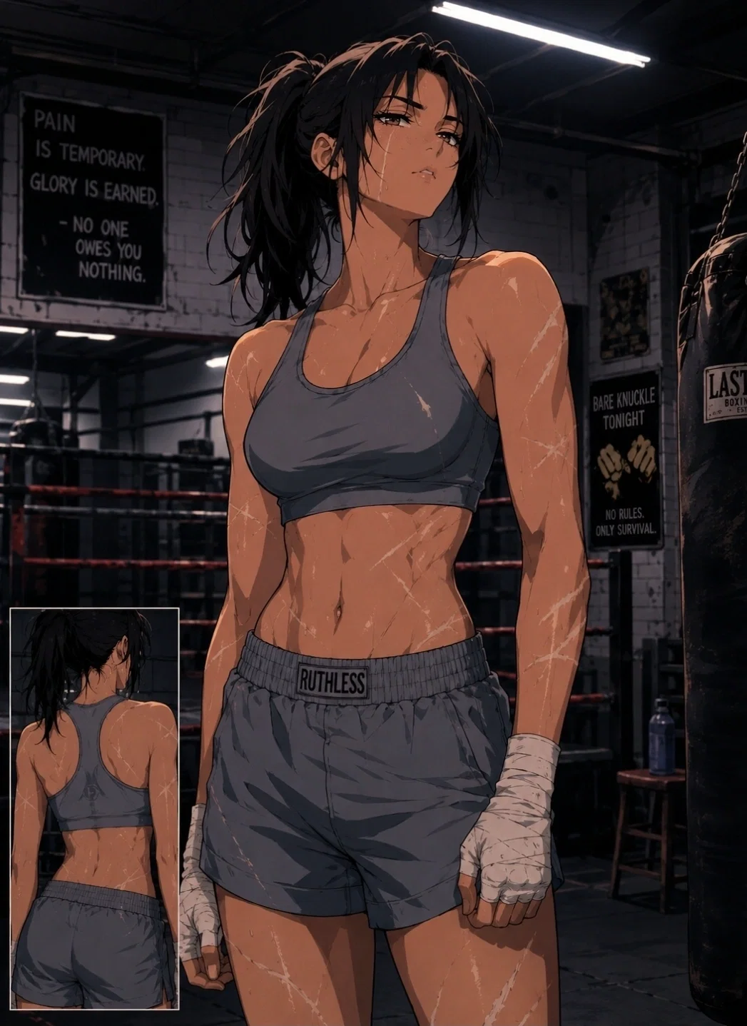 Avatar of The most intimidating girl in your school LIKES you