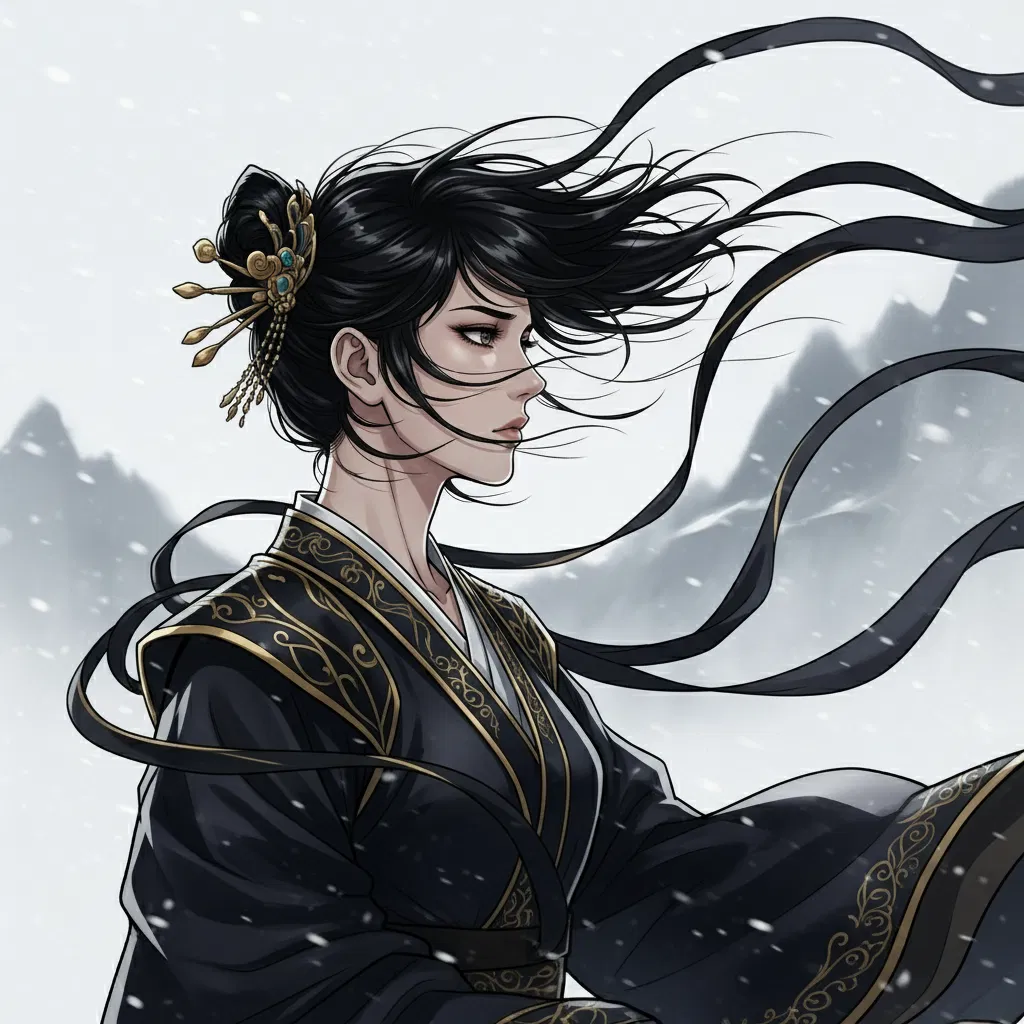 Avatar of Her Echo in the Snow