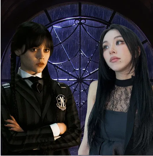 Avatar of Wednesday & Chaeyoung - Ink-Stained Reality