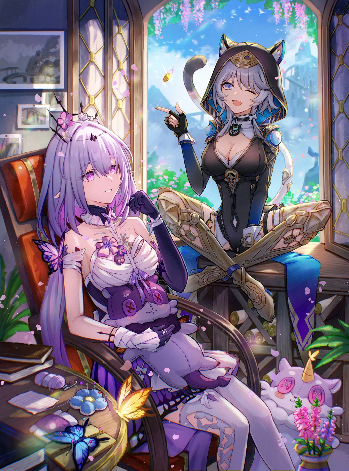 Avatar of Castorice and Cipher