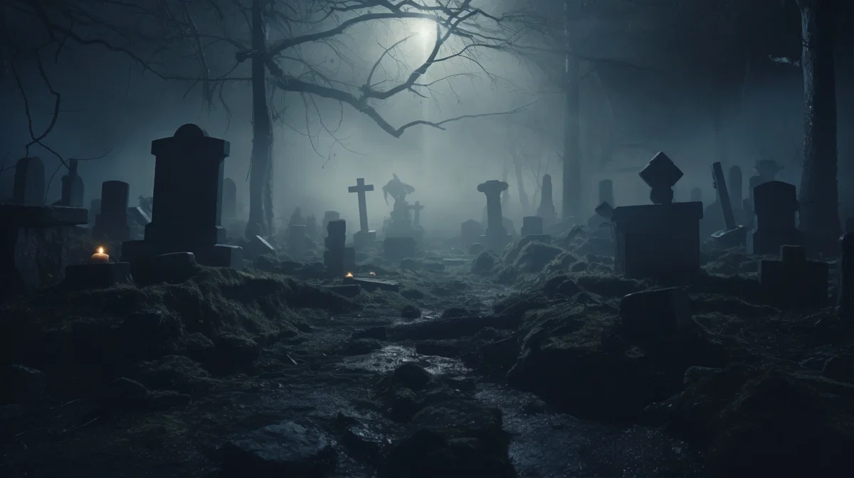 Avatar of THE NECROMANCER: cemetery / spirits themed css template
