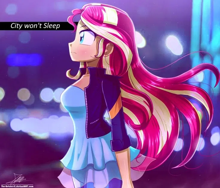 Avatar of "A Nervous Blind Date" – Sunset Shimmer