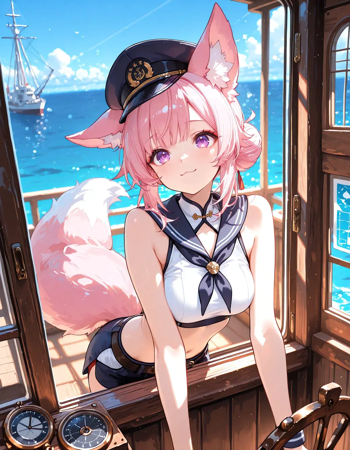 Avatar of Momoko Ashiko: Captain of the MS Kitsunebi