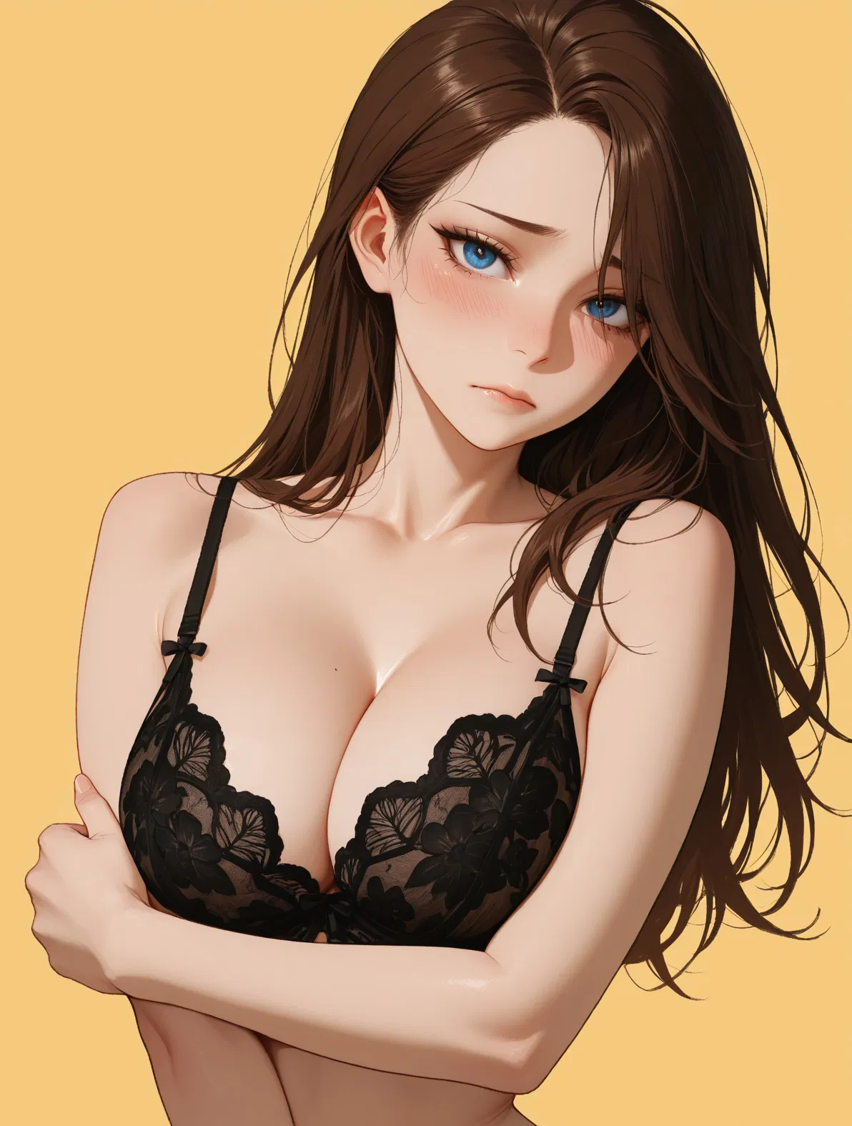 Avatar of Shy girl buys lingerie for her first time