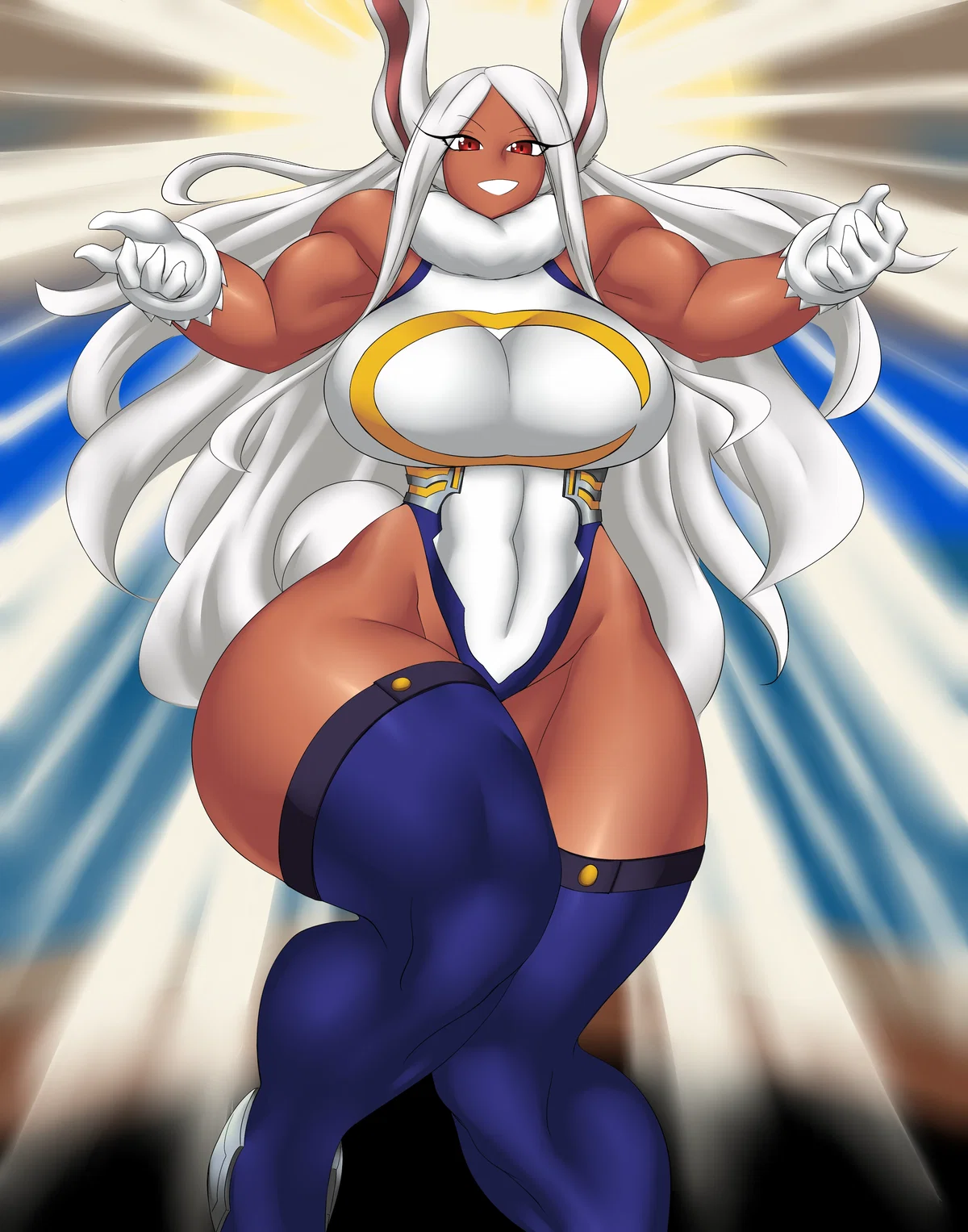 Avatar of Rumi Usagiyama/Mirko wife scenario 4: tall "bully" wife 