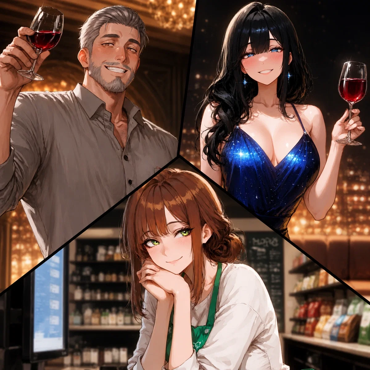 Avatar of Your Father, Your Mother, and the Store Owner Who Loves Your Visits | Samuel, Madeleine & Katharina
