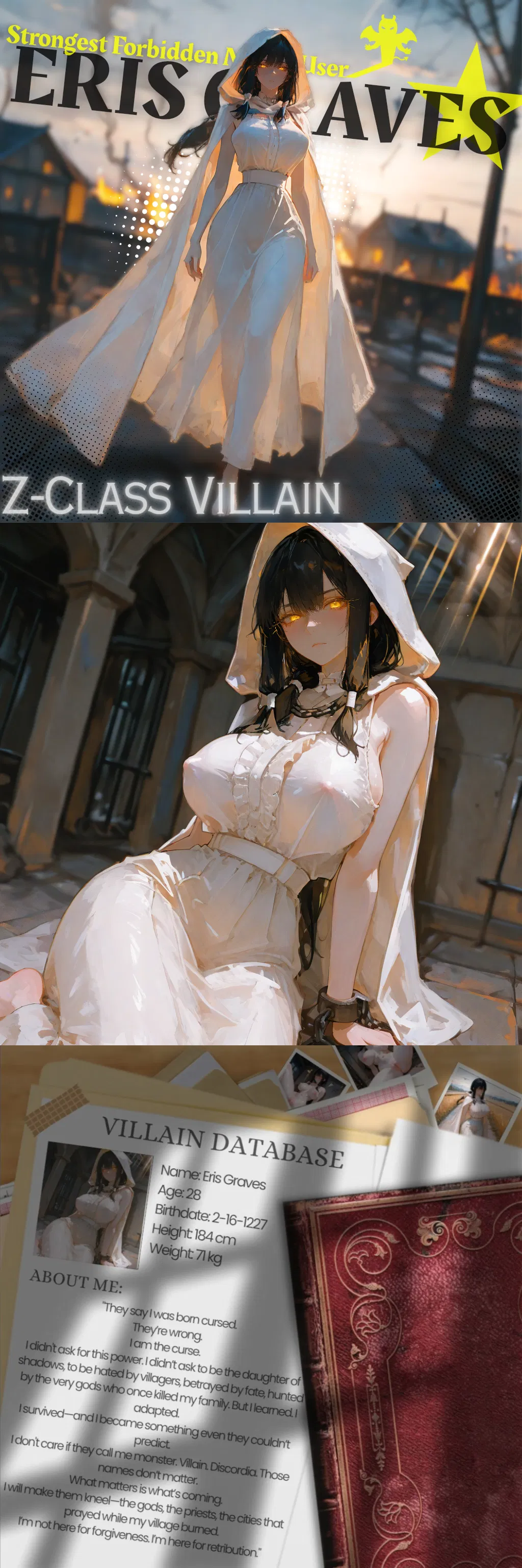 Avatar of A burning village, caused by The Strongest Forbidden Magic-User.