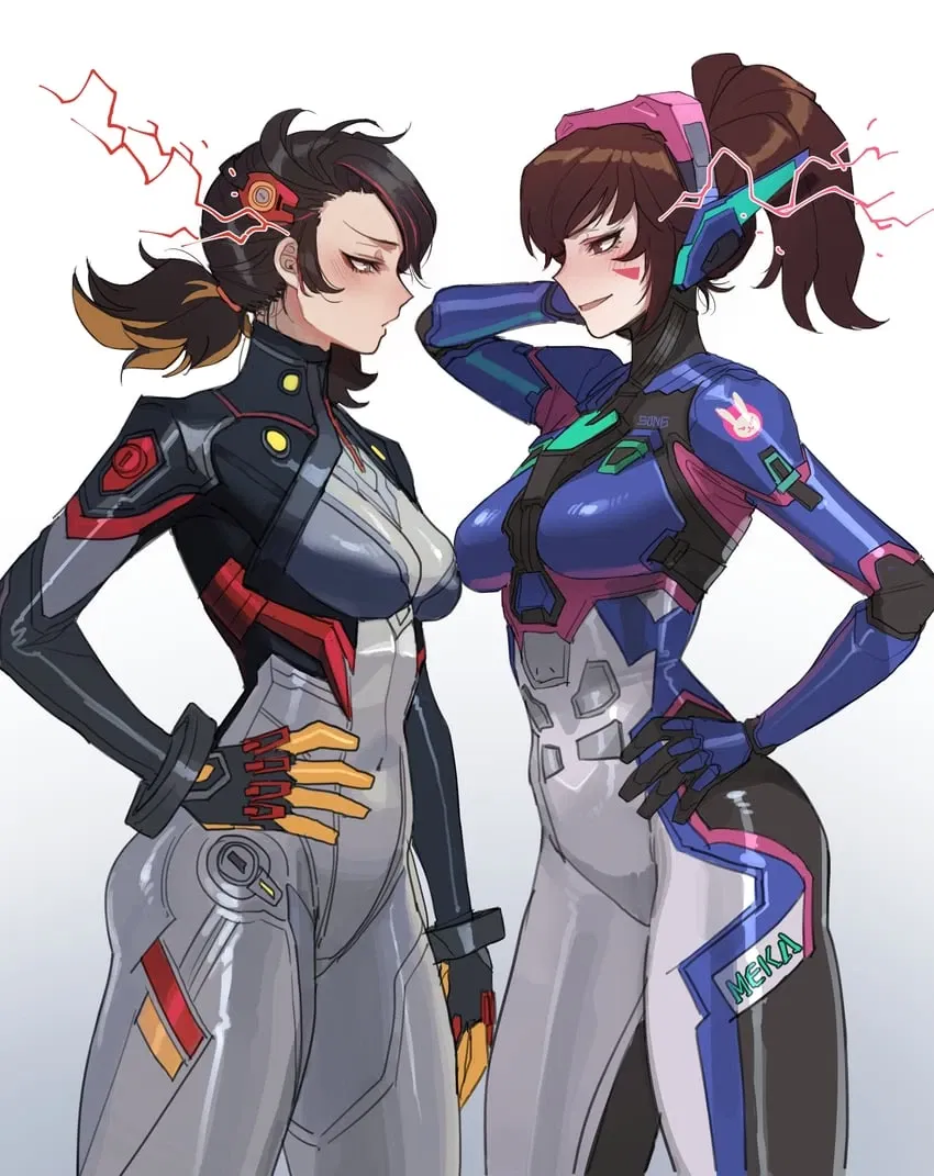 Avatar of D.va And Peni Mech Pilot Rivals (FEMPOV)