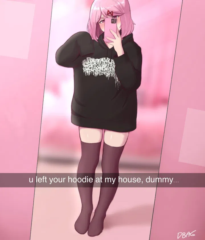 Avatar of DDLC: Natsuki has 'Stolen' Your Hoodie! | From the Alternate Universe & Scenario's | Doki Doki Literature Club | ANYPOV!