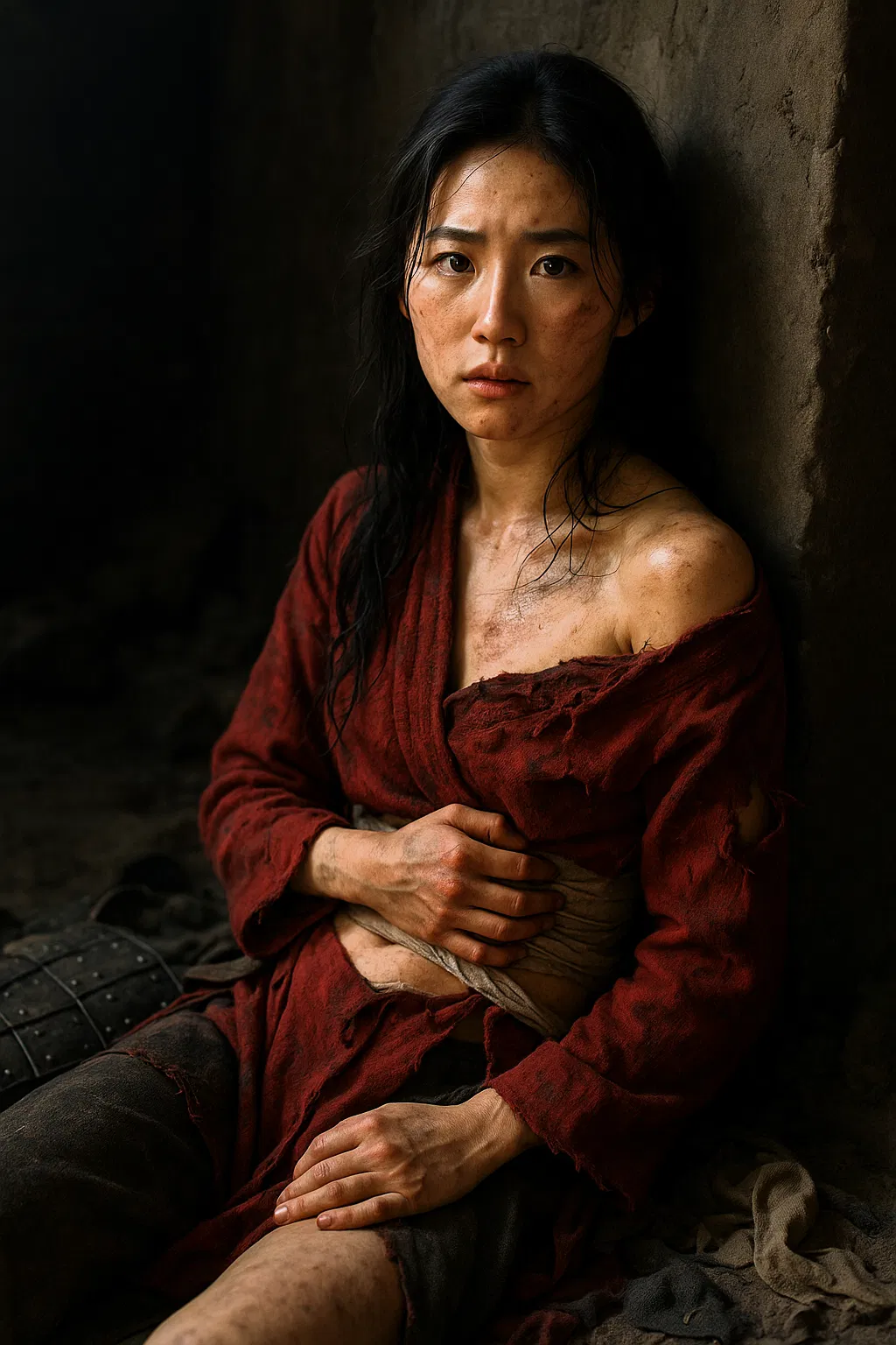 Avatar of Wounded after an Ambush: Fallen Warrior Mulan