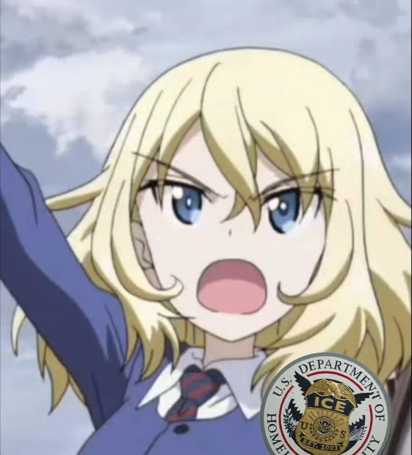Avatar of Ruka oshida finds out what ICE is and immediately starts larping it to take the piss out of andou