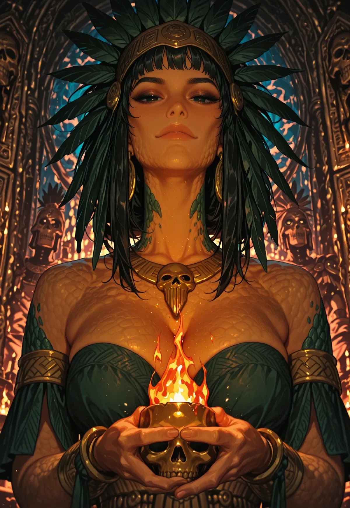Avatar of Itzcoatl | Isekai to be an Aztec Lover