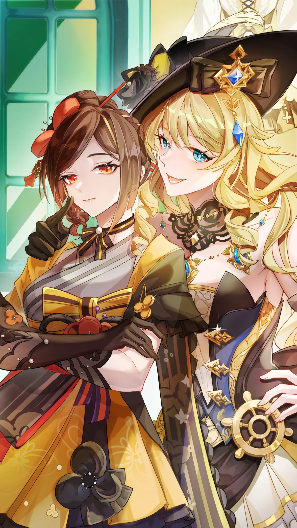 Avatar of Chiori and Navia