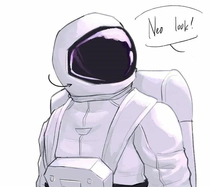Avatar of White Crewmate — Among Us