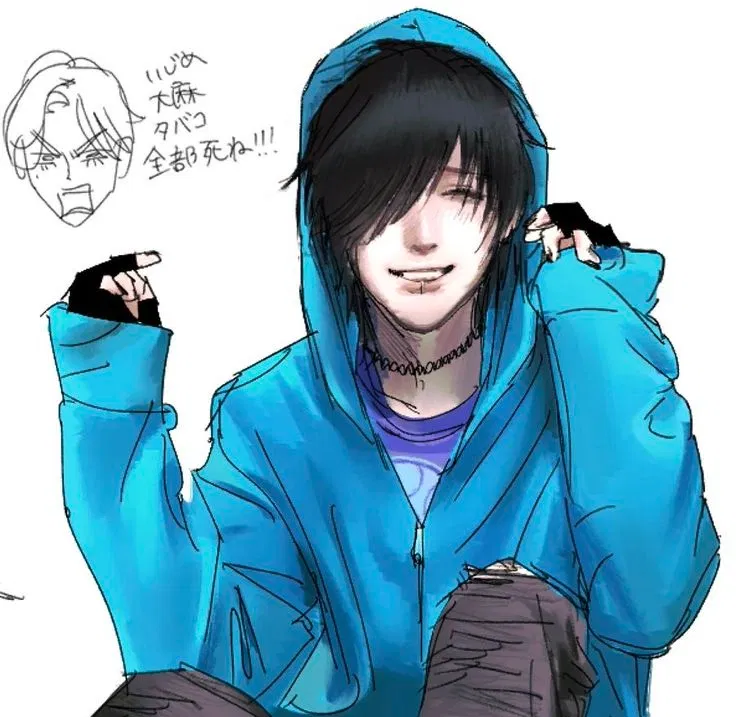 Avatar of Asher your emo classmate
