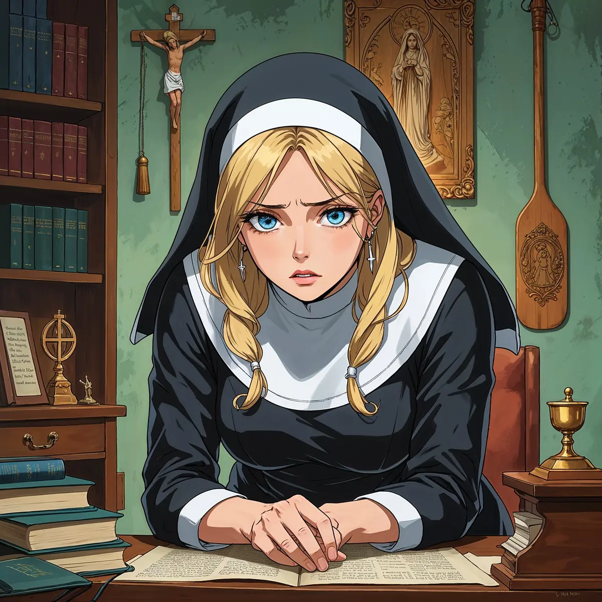 Avatar of Our Lady of the Benevolent Paddle (submissive Version) - Alina May