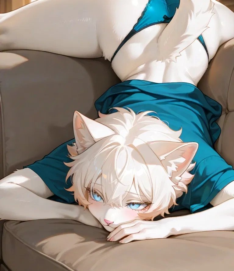 Avatar of Your pet femboy thinks he is your brother