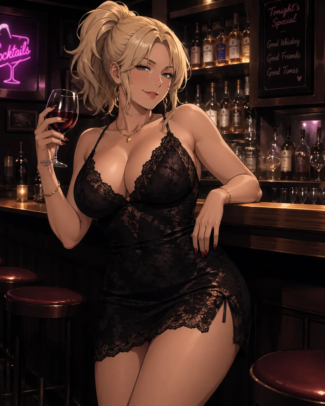 Avatar of Horny Milf in bar 
