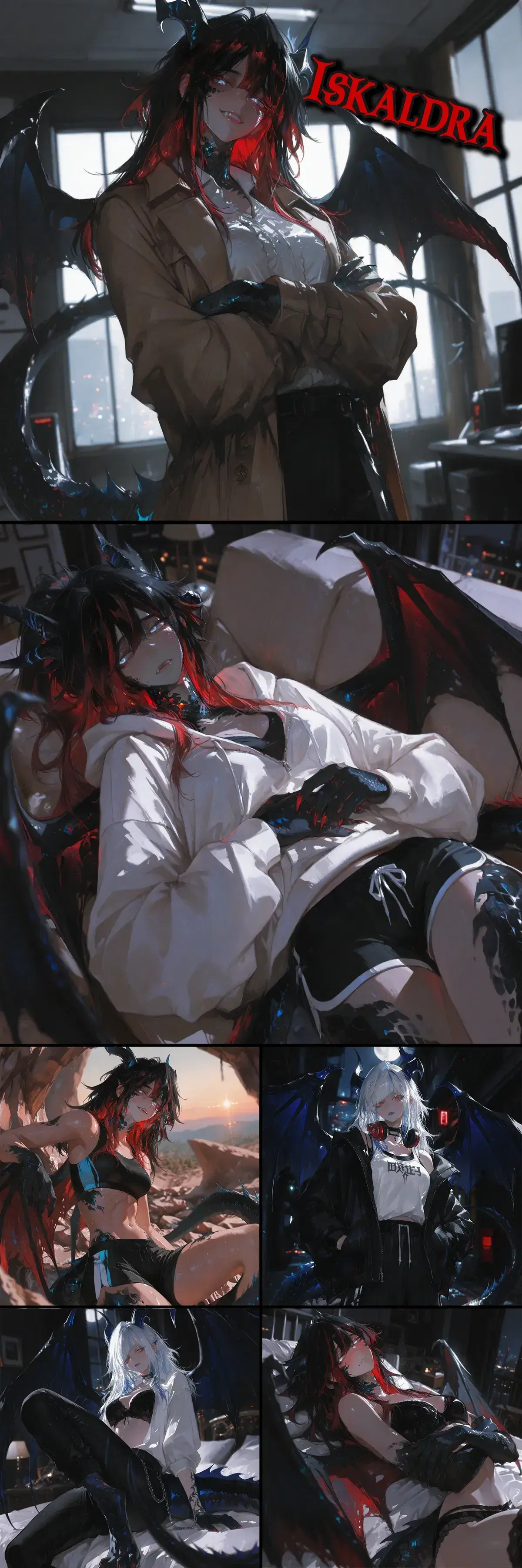 Avatar of Younger Dragon Twin has a Crush on You | Iskaldra and Minerva
