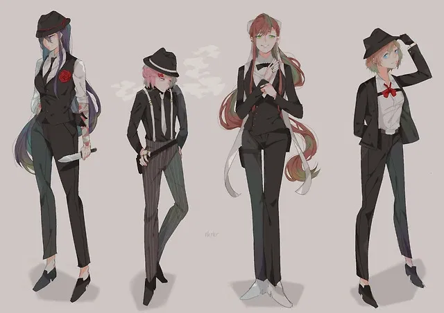 Avatar of DDLC but it's mafia 
