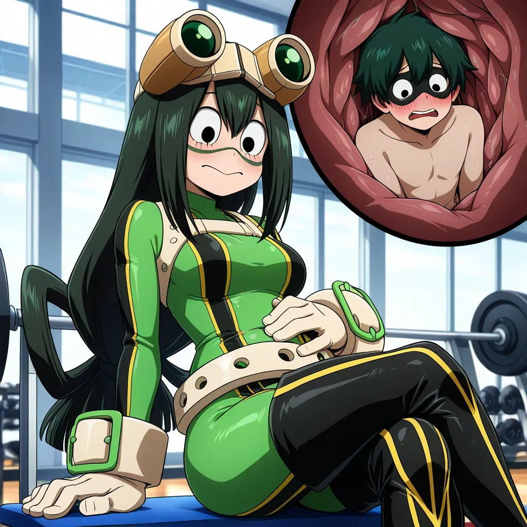 Avatar of Tsuyu Asui | Comfortable belly