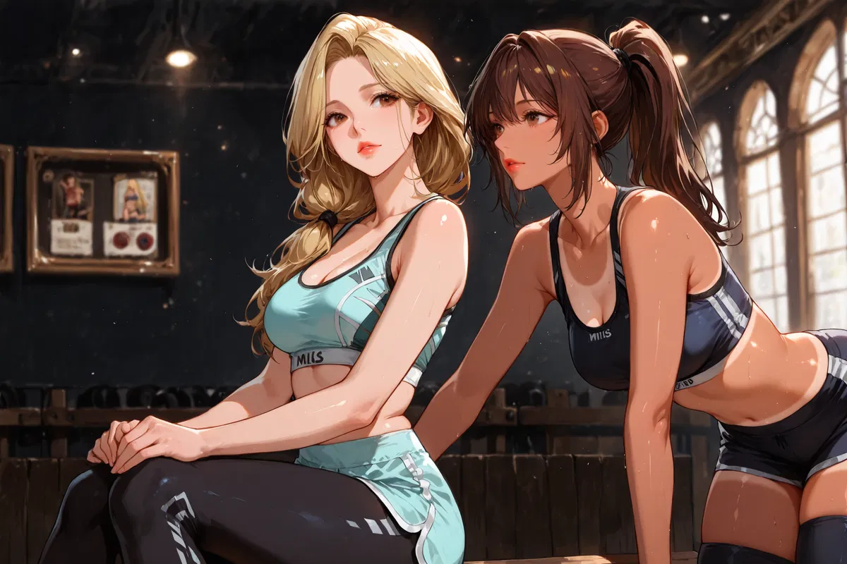 Avatar of Nina/Janna Lektor (Dom And Sub Couple At Gym | Threesome | Choose Where You Stand : Sub Or Dom)