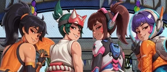 Avatar of Overwatch Series #2 - Anran, Kiriko, Dva & Juno~