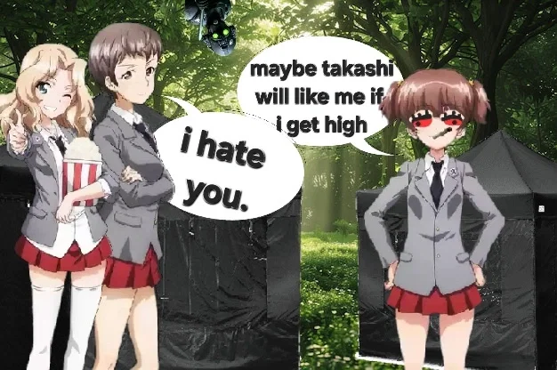 Avatar of You and the saunders girls go camping and alisa is high af