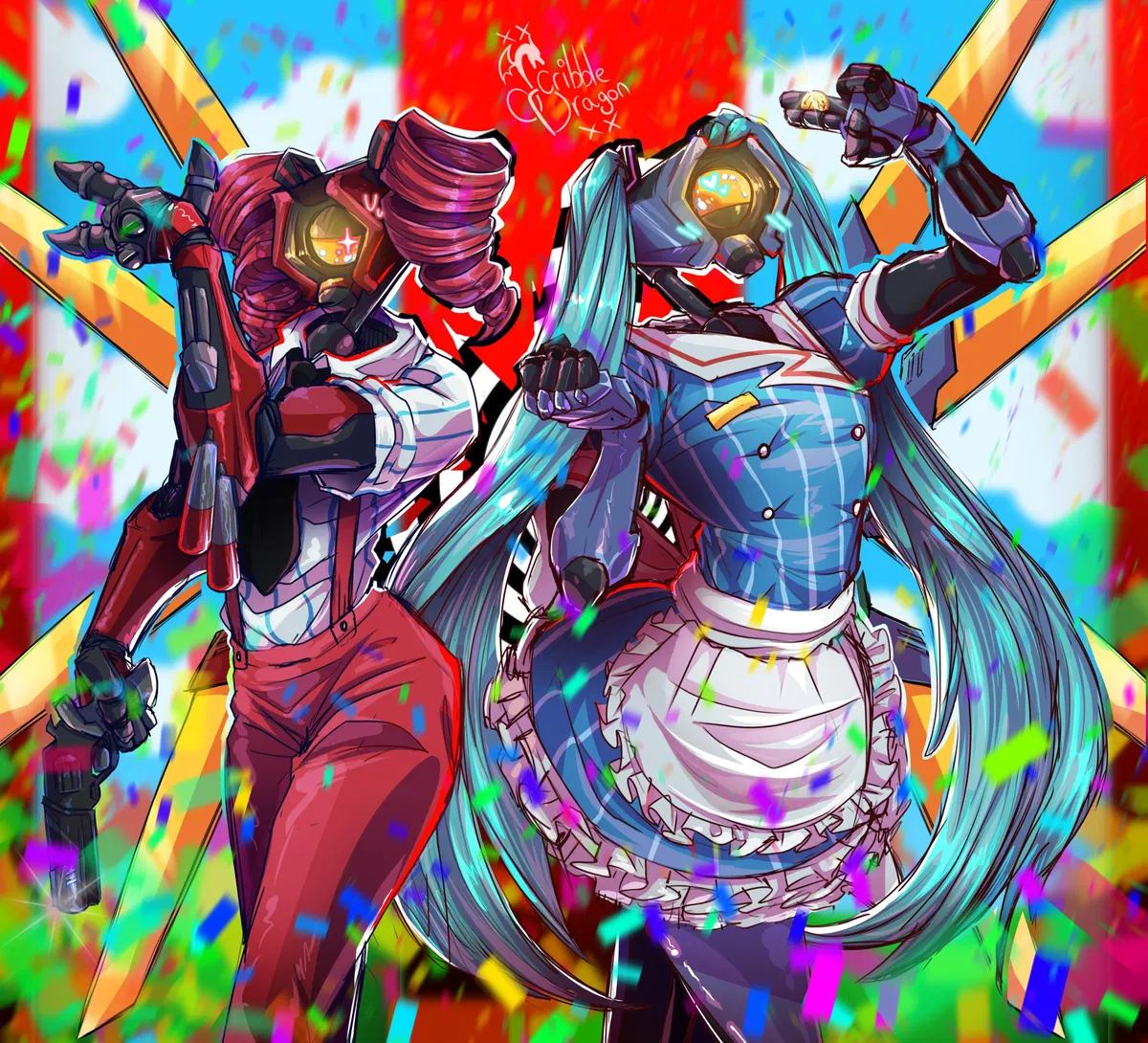 Avatar of M1KU // The Lost Song and T3T0 // The Screaming Mockery.