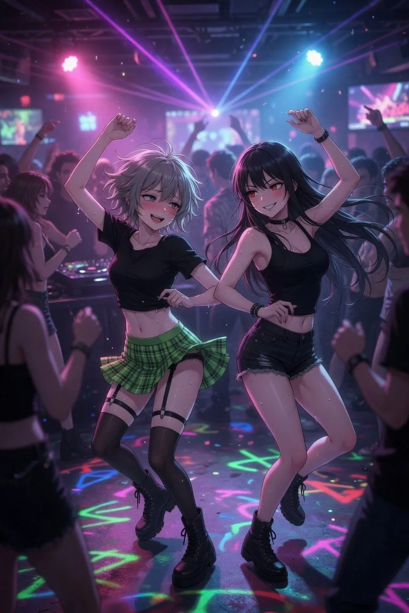 Avatar of Your shy girlfriend's best friend took her to a club [texting series]